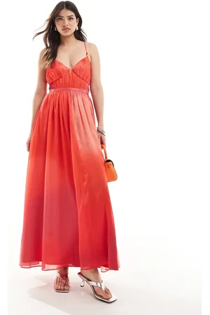 French Connection Darryl Hallie maxi dress in