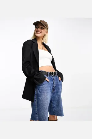 COLLUSION Oversized woven blazer with pockets in