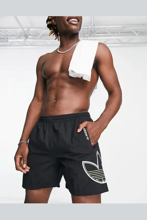 adidas SPRT Outline logo swim shorts in
