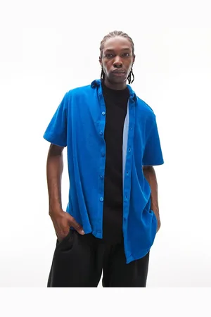 Topman Velour shirt in
