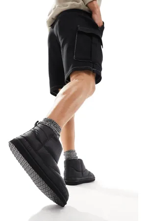 ASOS Mini slipper puffer boots in
