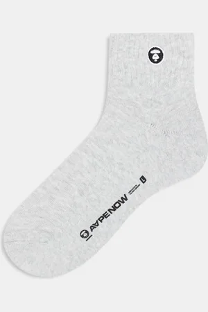 A Bathing Ape AAPE By A Bathing Ape logo socks in