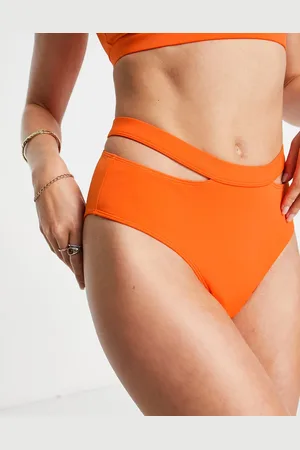 Monki Cut out bikini bottom in