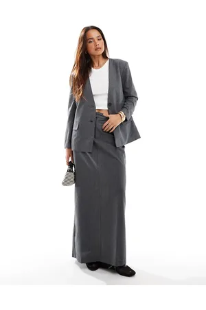 JDY Column maxi pinstripe skirt in - part of a set