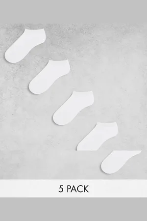 JACK & JONES Sneaker socks 5 pack in