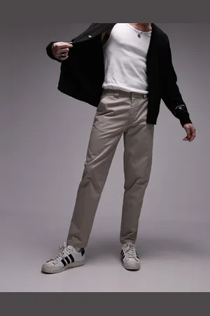 Topman Taper pants in stone