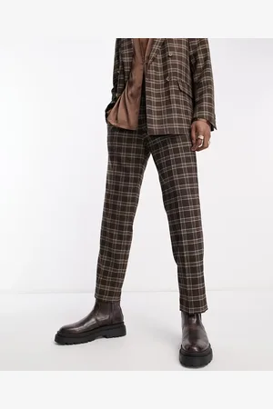 Viggo Thierry check suit pants in
