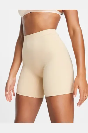Bye Bra Invisible mid waist shaping shorts in beige
