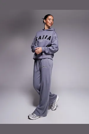 Kaiia Logo wide leg sweatpants in - part of a set