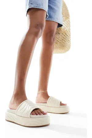 Public Desire Mylo flatform slides in stone