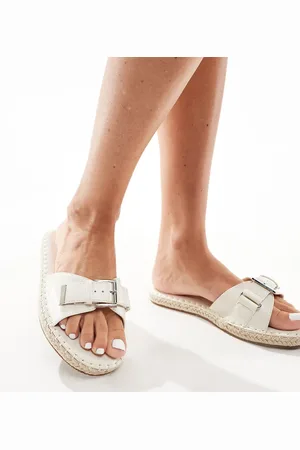 Raid Ruheen flat espadrille sandals in off
