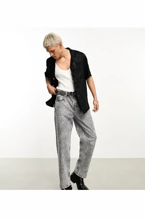 AllSaints X ASOS exclusive Reeves straight leg jeans in acid