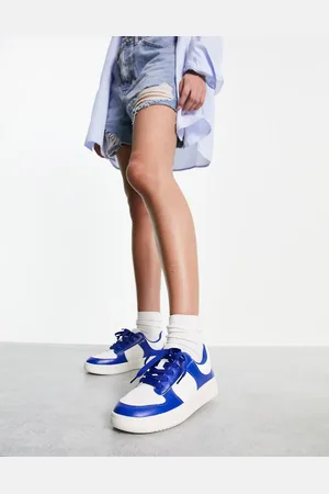Monki Vegan basketball sneakers in bright
