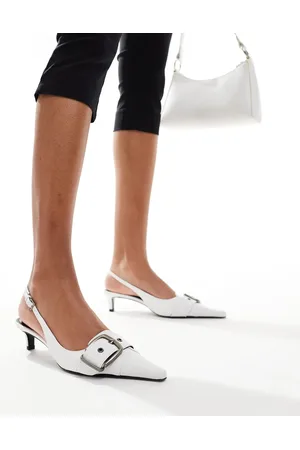MANGO Buckle heel shoes in