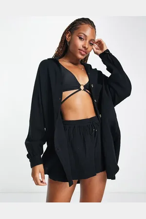 Iisla & Bird Oversized beach shirt in