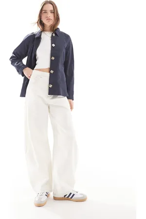 JDY Short trench jacket in