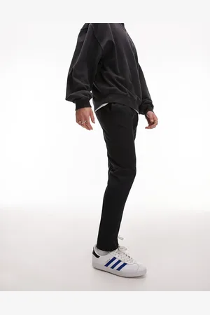 Topman Skinny smart pants with elasticated waistband in