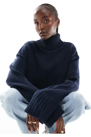 ASOS ASOS DESIGN Tall cropped roll neck sweater in