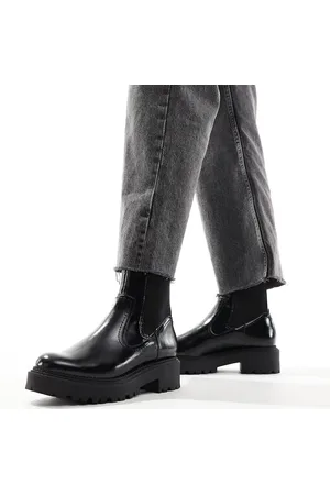 Stradivarius Flat ankle boot in