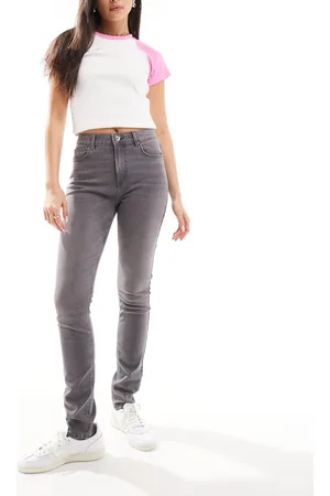 ONLY High waisted skinny fit jeans in mid wash