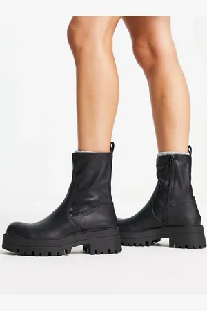 Pull&Bear Chunky ankle boots in