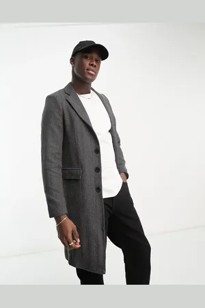 Bolongaro Wool mix coat in charcoal