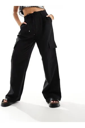Stradivarius Tailored pull on cargo pants in