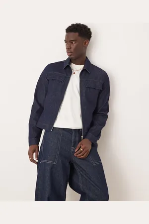ASOS Raw denim harrington jacket - part of a set