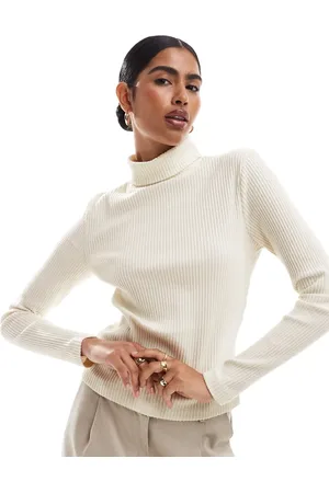 ASOS Supersoft brushed ribbed turtleneck in winter
