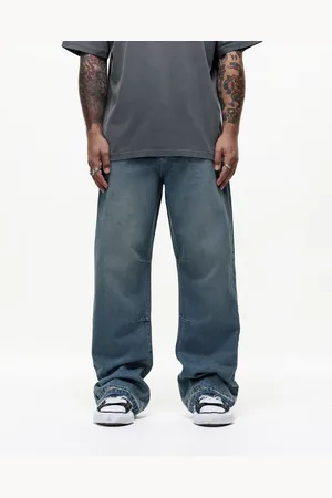 Good For Nothing Jeans with raw hem in antique wash
