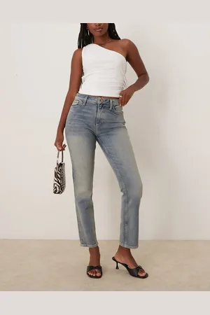 River Island Slim jean in midwash