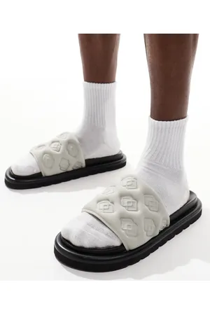 ASOS Sandal slides in emboss with chunky sole