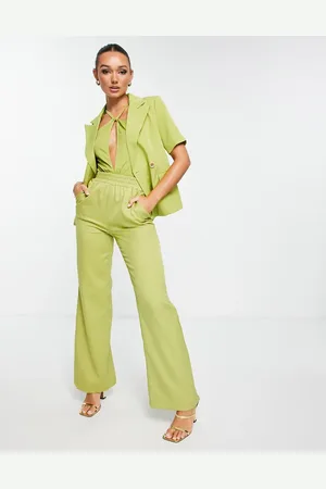 Extro & Vert Perfect tailored pants in olive - part of a set