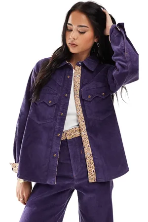 SCALPERS Corduroy Trize Shirt In
