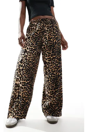 Esmée Esmee Exclusive beach pants in leopard print
