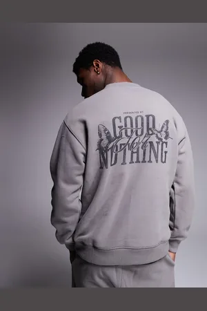 Good For Nothing Sweatshirt with back print in - part of a set