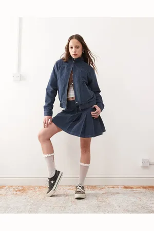 Reclaimed Cord mini skirt in - part of a set