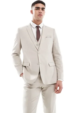 French Connection French Connection linen blend formal suit jacket in stone - part of a set