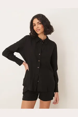 JDY Relaxed linen shirt in - part of a set