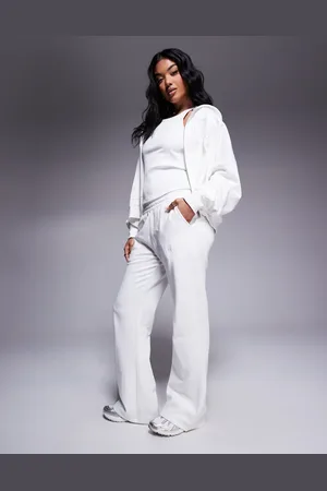 Kaiia Embroidered logo wide leg sweatpants in - part of a set