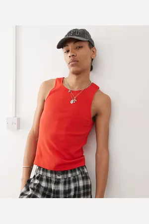 COLLUSION Ribbed tank top in
