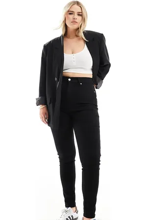 Dr Denim Solitaire high waist super skinny jeans in clean wash