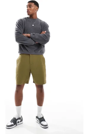 Paul Smith Seersucker shorts in olive