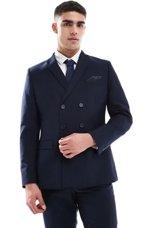 French Connection French Connection double breasted formal suit jacket in marine - part of a set