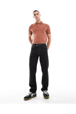 Fred Perry Polo shirt in burnt orange