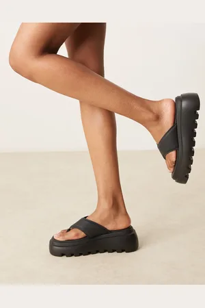 Raid Texas toe thong platform sandals in