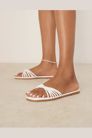 Raid Bella strappy knot flat sandals in