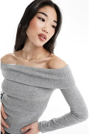 Stradivarius Bardot top in