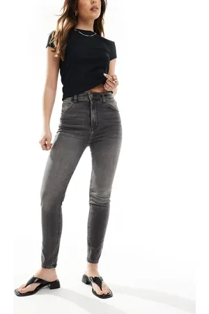 Pull&Bear High rise skinny jeans in