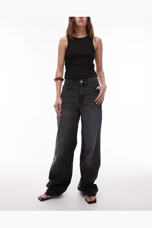 MANGO Danila raw hem straight leg jeans in
